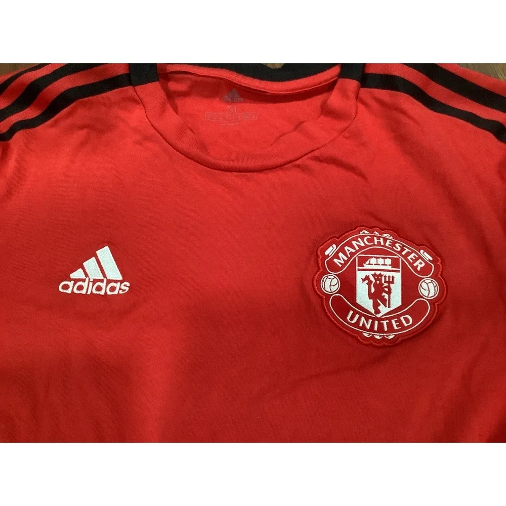 2021-22 Men's Adidas Manchester United Soccer Training Jersey M Man U